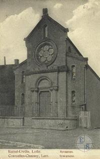 France, Synagogue in Courcelles-Chaussy